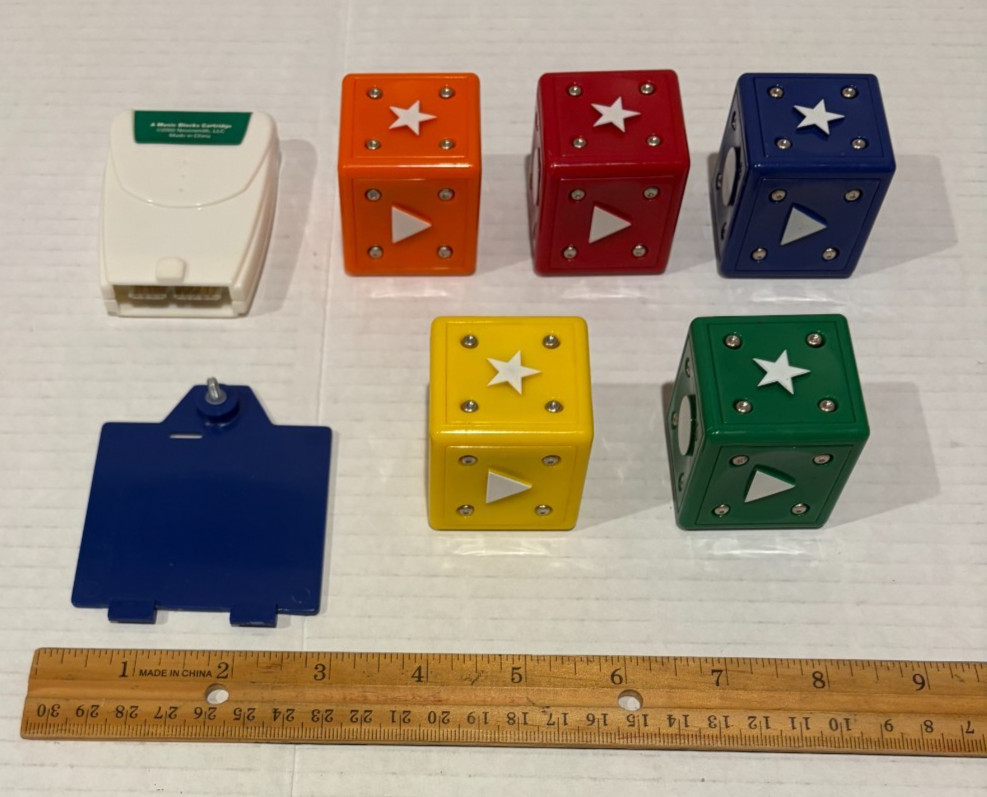 Neurosmith Small World Toys Music Blocks Symphony 2002 Replacement Cubes + MORE!