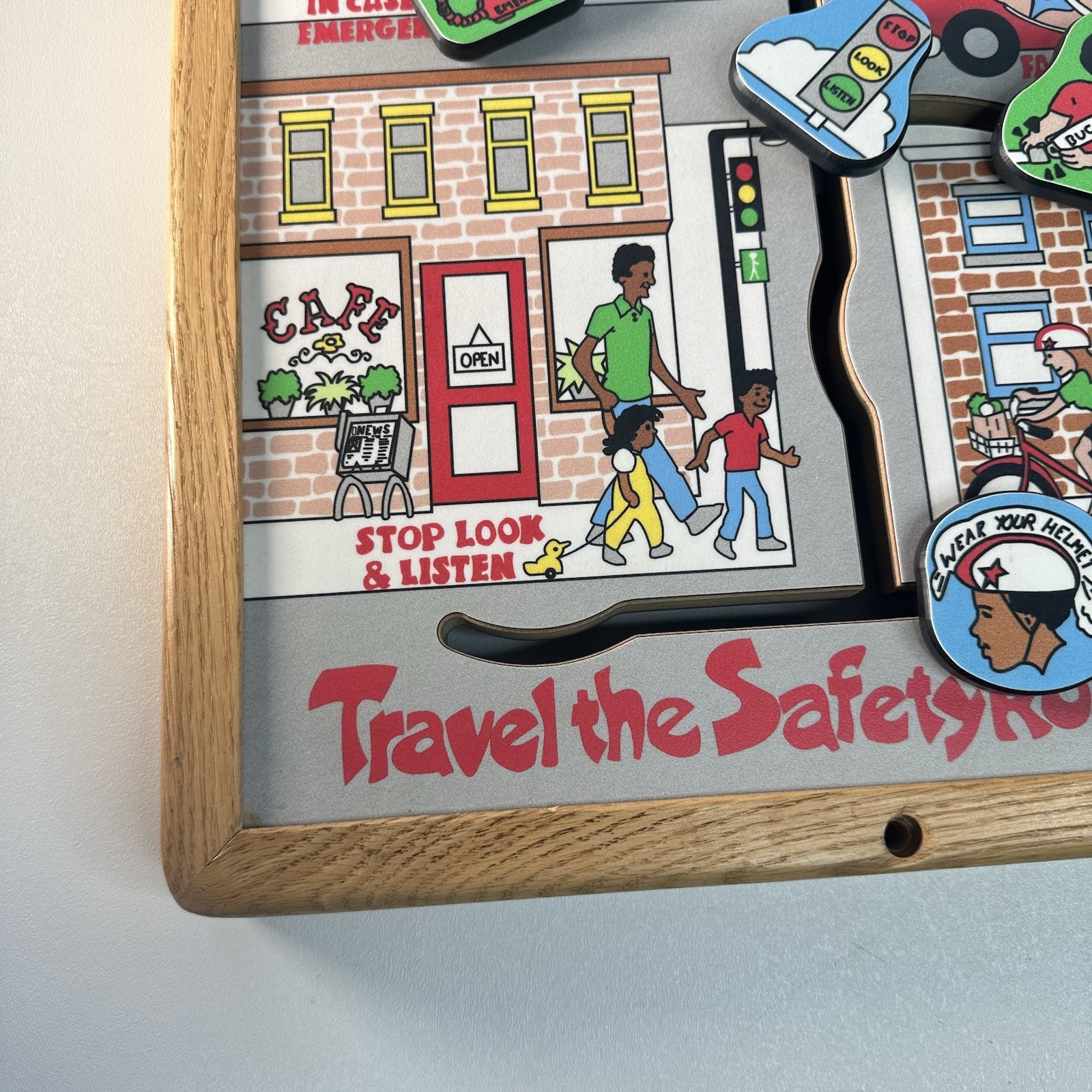 EUC Safety Road Wall Mounted Toy By Playscapes Children’s Environments