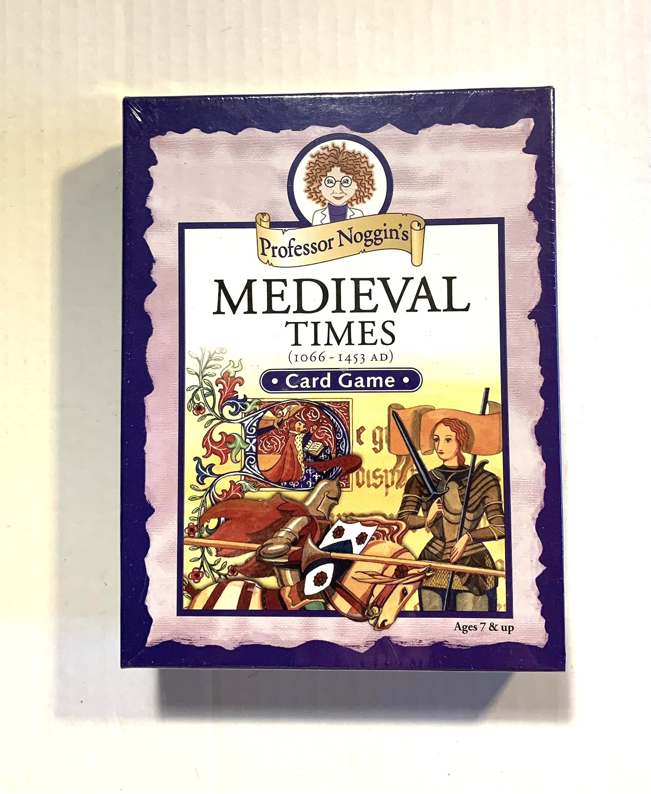 NEW Professor Noggin’s Medieval Times Card Game 1066-1453 AD Ages 7+