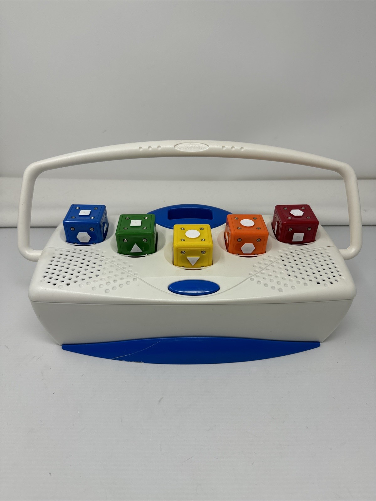 Vintage 1998 Neurosmith Music Block Player 5 Blocks NO Cartridge READ