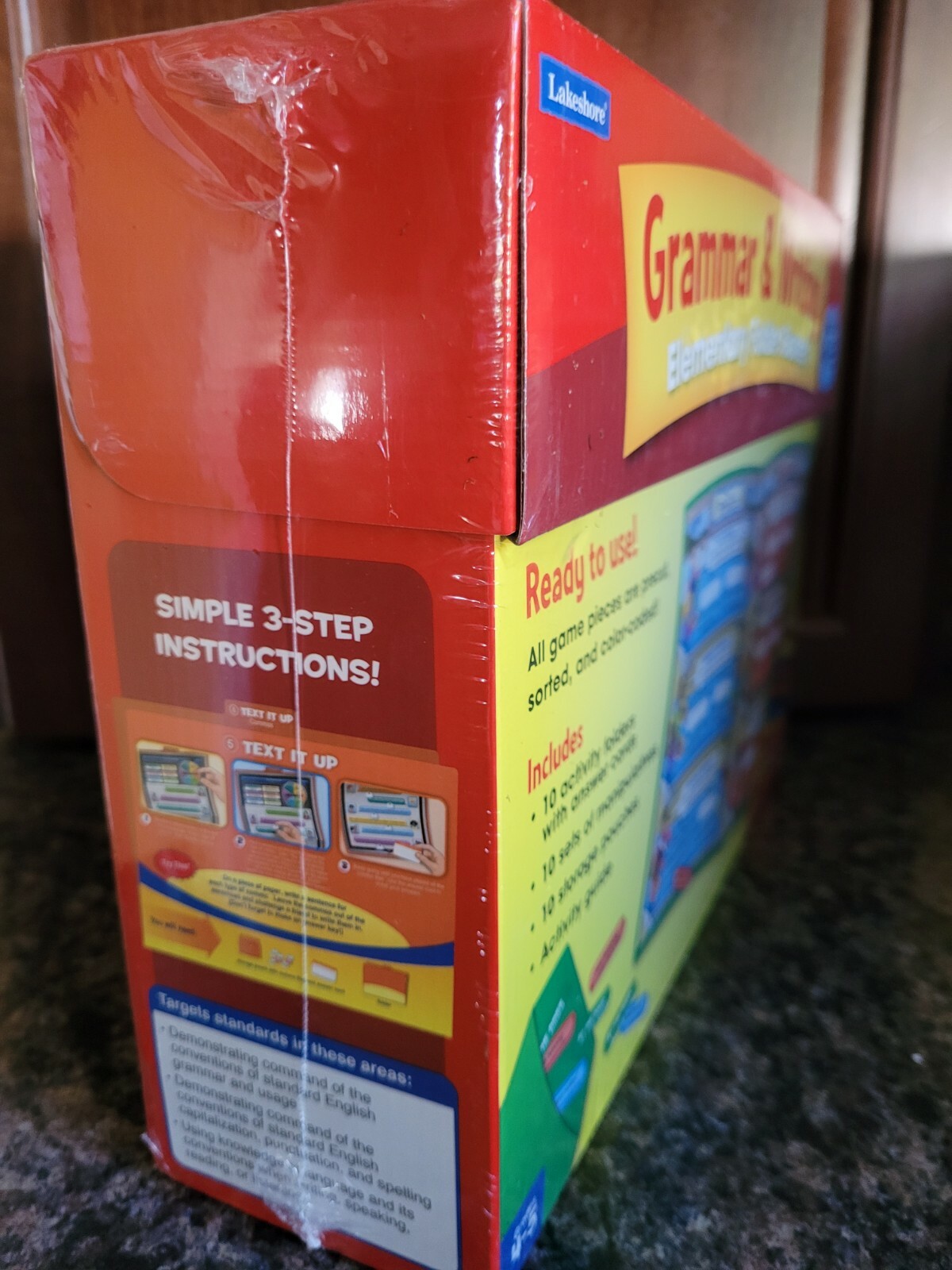 Lakeshore Grammar Writing Skills Practice Activities Folder Games Grades 4 5