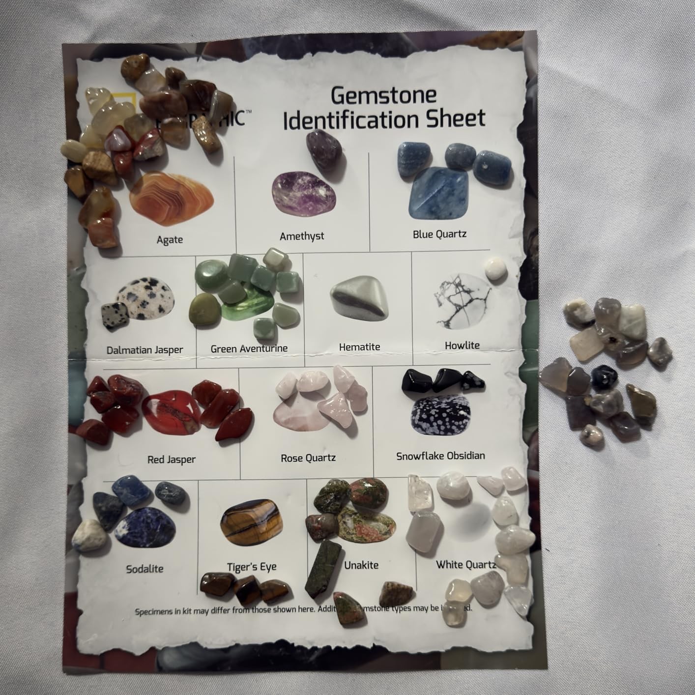 Gemstone Dig Kit – Dig Up 10 Real Gemstones and Crystals Science Kit for Kids
