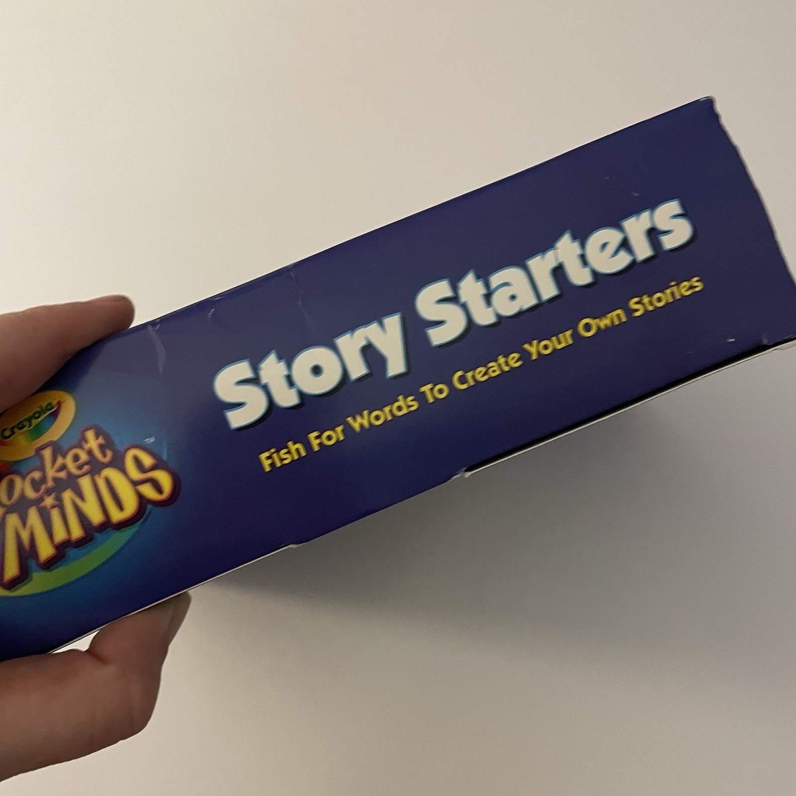 Vtg Crayola Story Starters Rocket Minds Fish For Words Ages 8-11 NOB