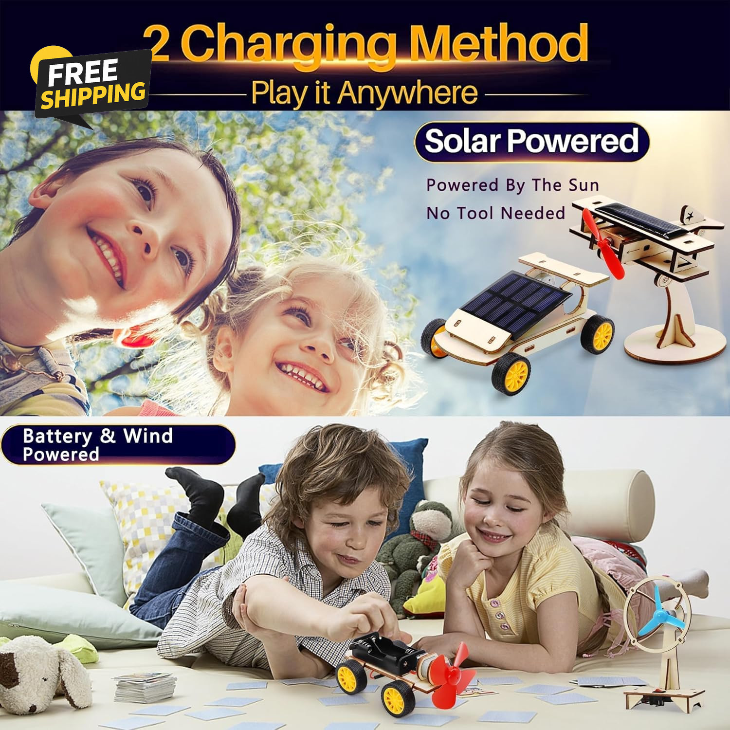 STEM Kits for Kids Ages 8-10-12-14, Stem Toys for Boys Age 8-12 Science Projects