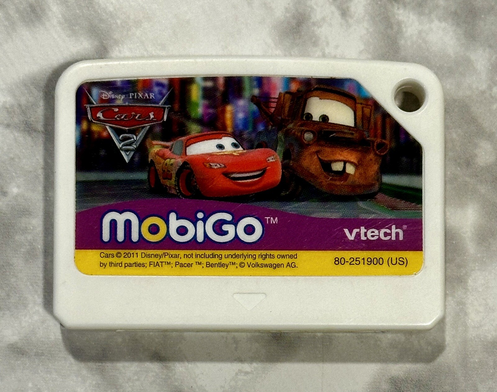 Lot of 4 Vtech MobiGo Loose Learning Games Shrek, Cars, Brave, Toy 3 – TESTED!