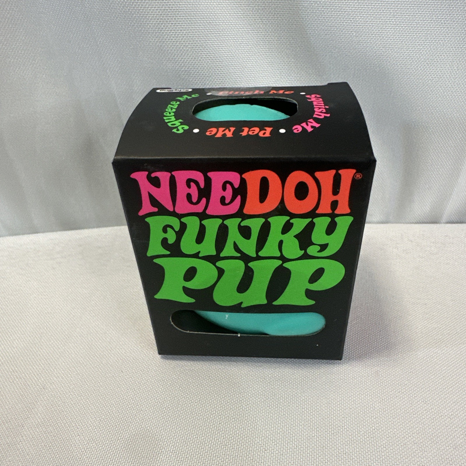 New Sealed Needoh Funky Pup – Squishy Stress Relief Toy Tik Tok Viral Teal