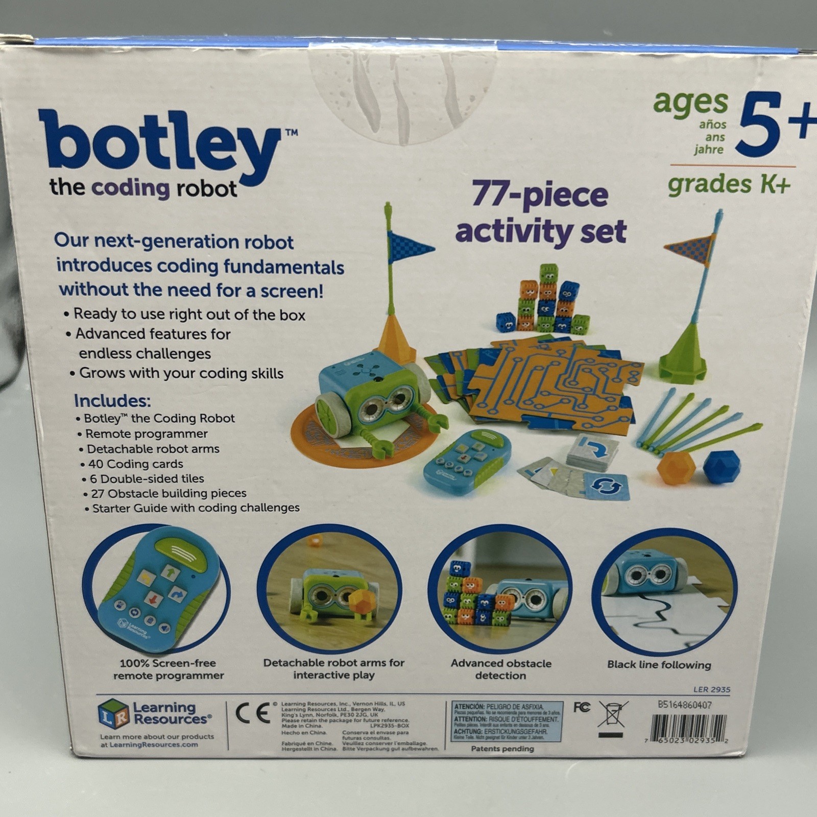 Learning Resources Botley Coding Robot Activity Set Brand New Sealed