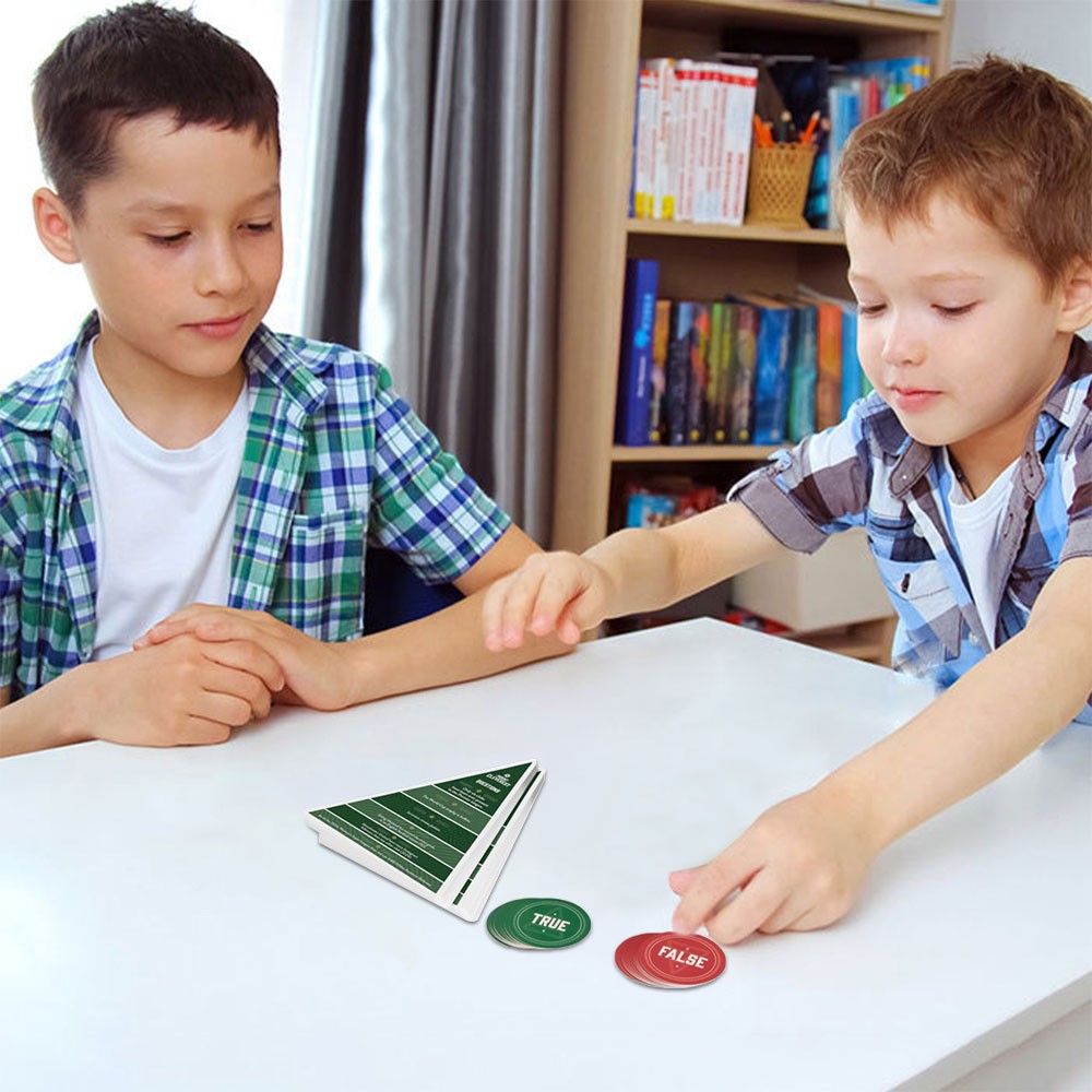 MOUNT CLEVEREST – True or False Trivia Game Fun Family Card Game OY