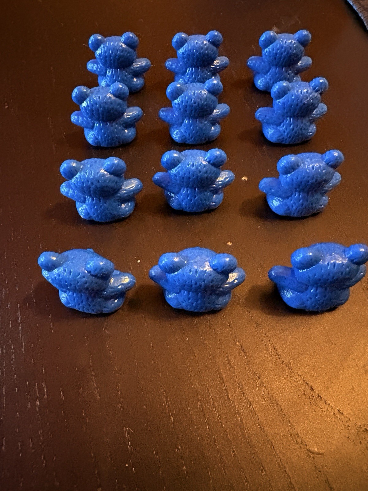 Educational Counting Colors Teddy Bear Family Plastic Pieces 4 colors 48 Pieces