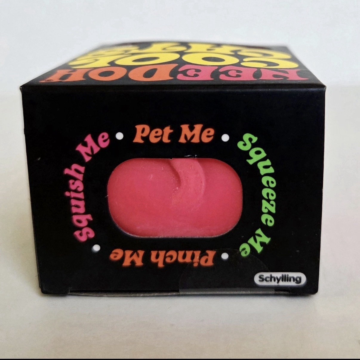 PINK NeeDoh Cool Cats, Nee Doh Cat Squishy Stress Ball Fidget Toy AUTHENTIC USA