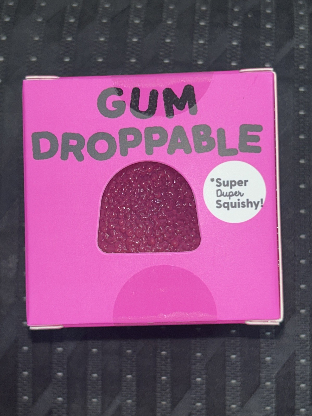 J’Adore Gum Droppable Gumdrop Pink New In Sealed Box Squeeze Toy Stress Reliever