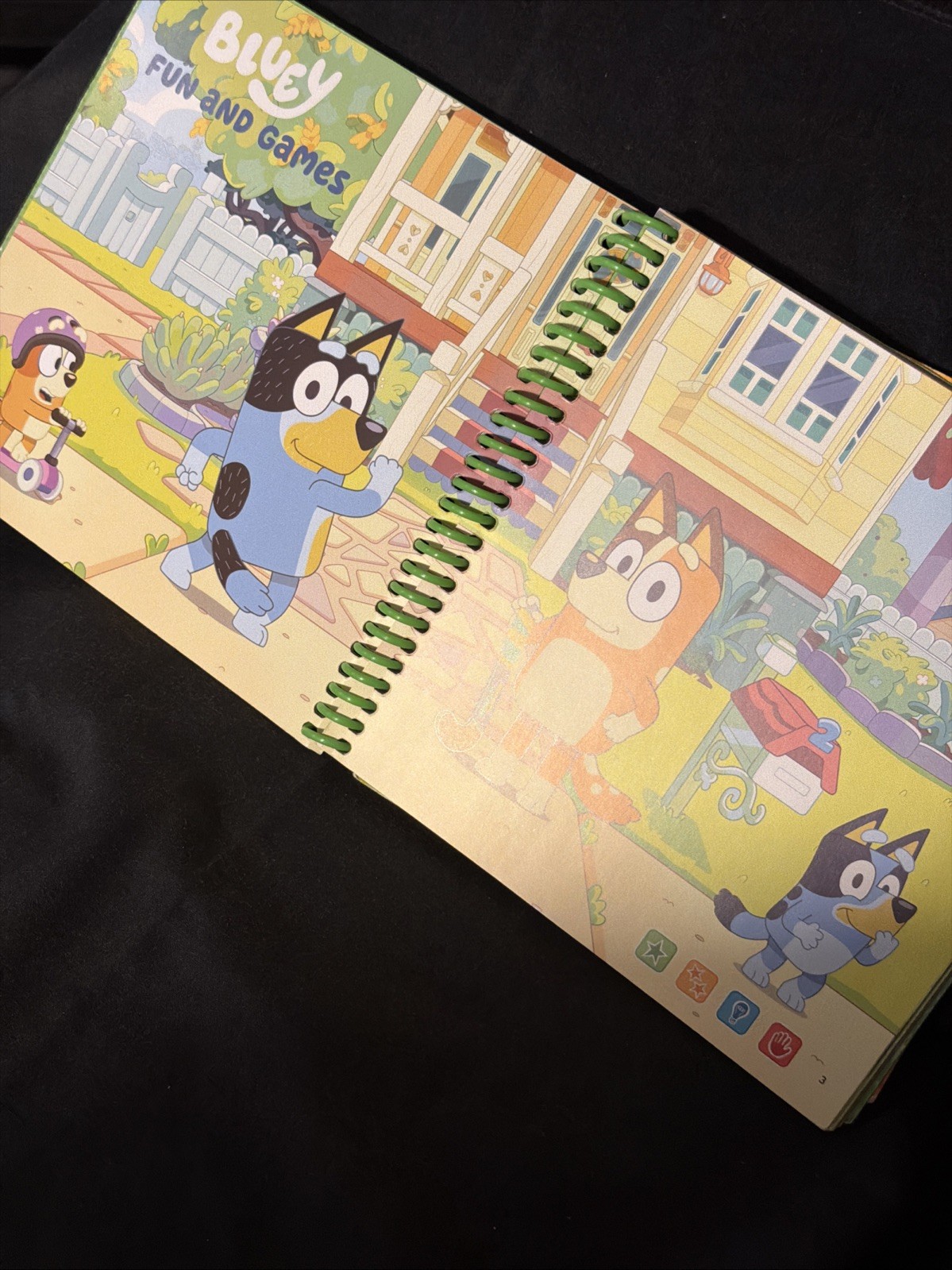 Bluey Fun and Games Activity Book for LeapStart Interactive Learning Systems
