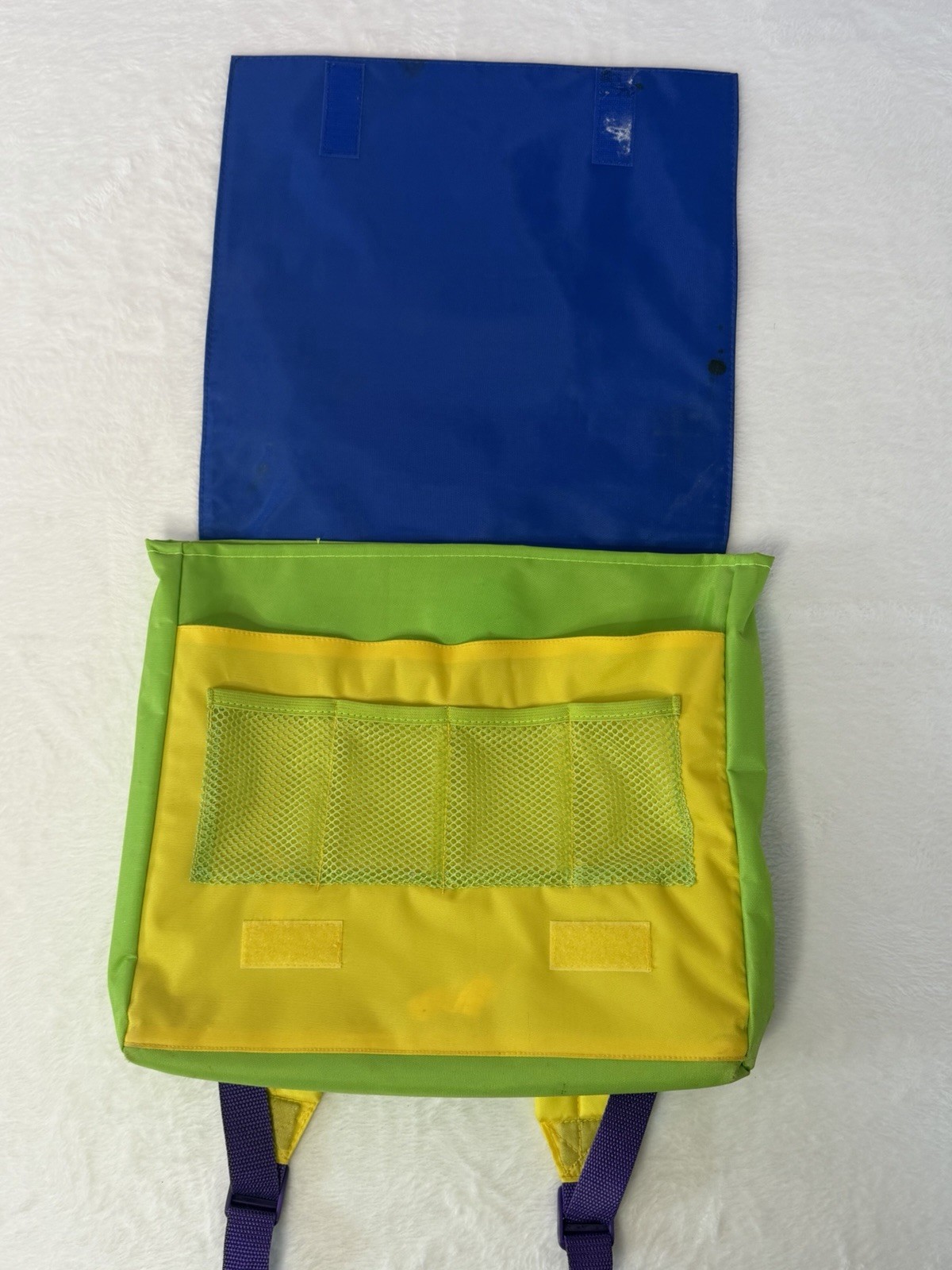 Leapfrog LeapPad Learning Game System Console Model 57-000-01 w/backpack TESTED