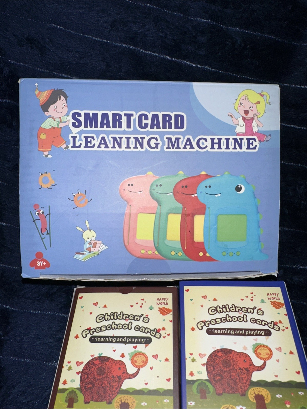 Smart Card Learning Machine Educational Interactive Toy/Game/Dino Voice/ New