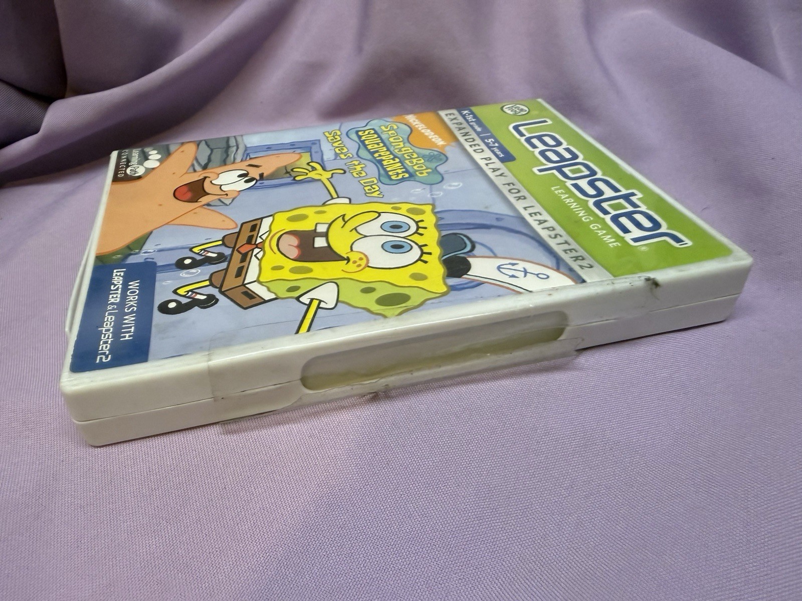 Leapster Learning Game (K-1ST Grade) 5-7 yrs For Leapster 2. Spongebob Squarpant