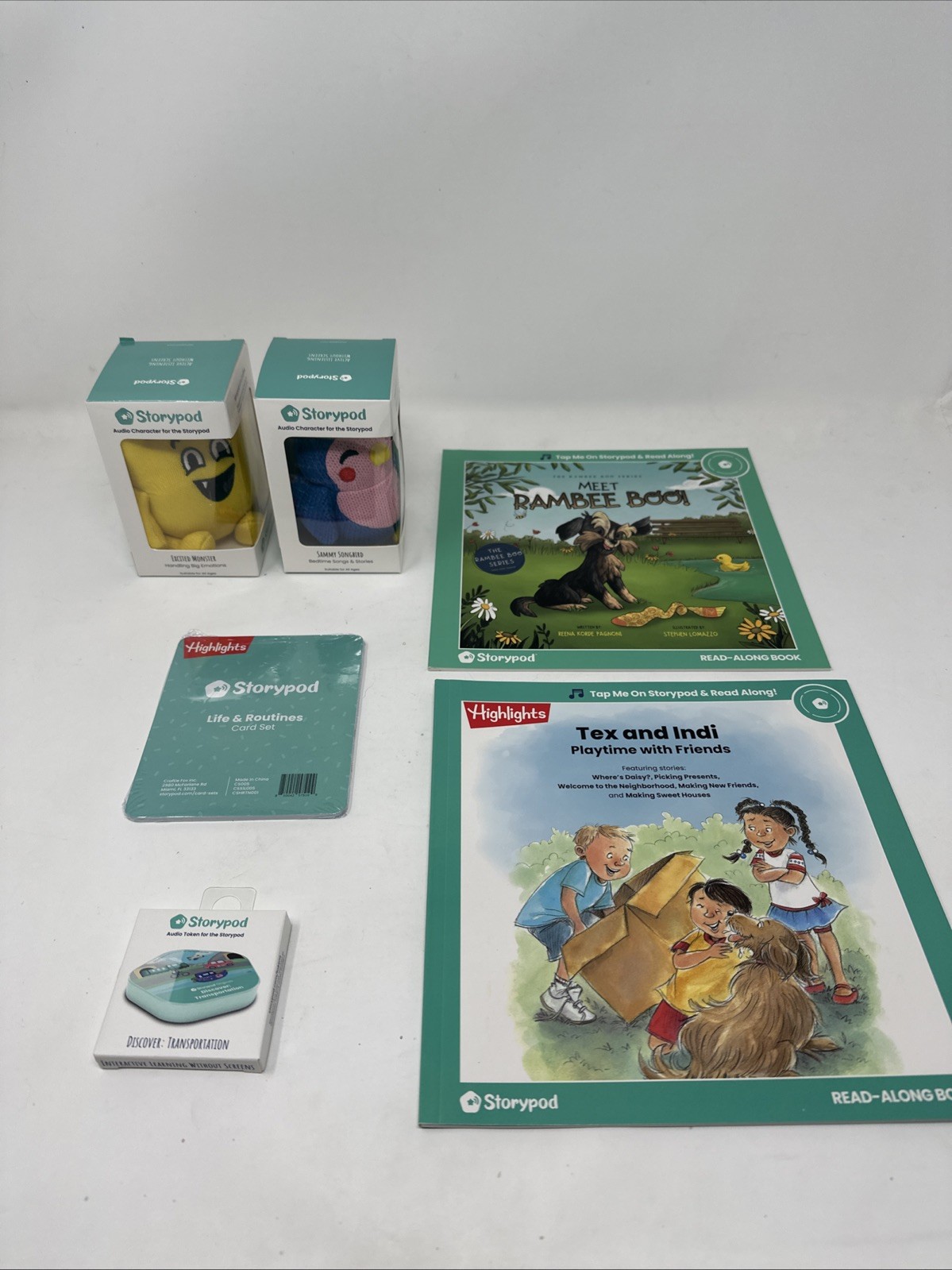 Storypod Eddi Life & Learnings Learning Set #14 Audio Content Set