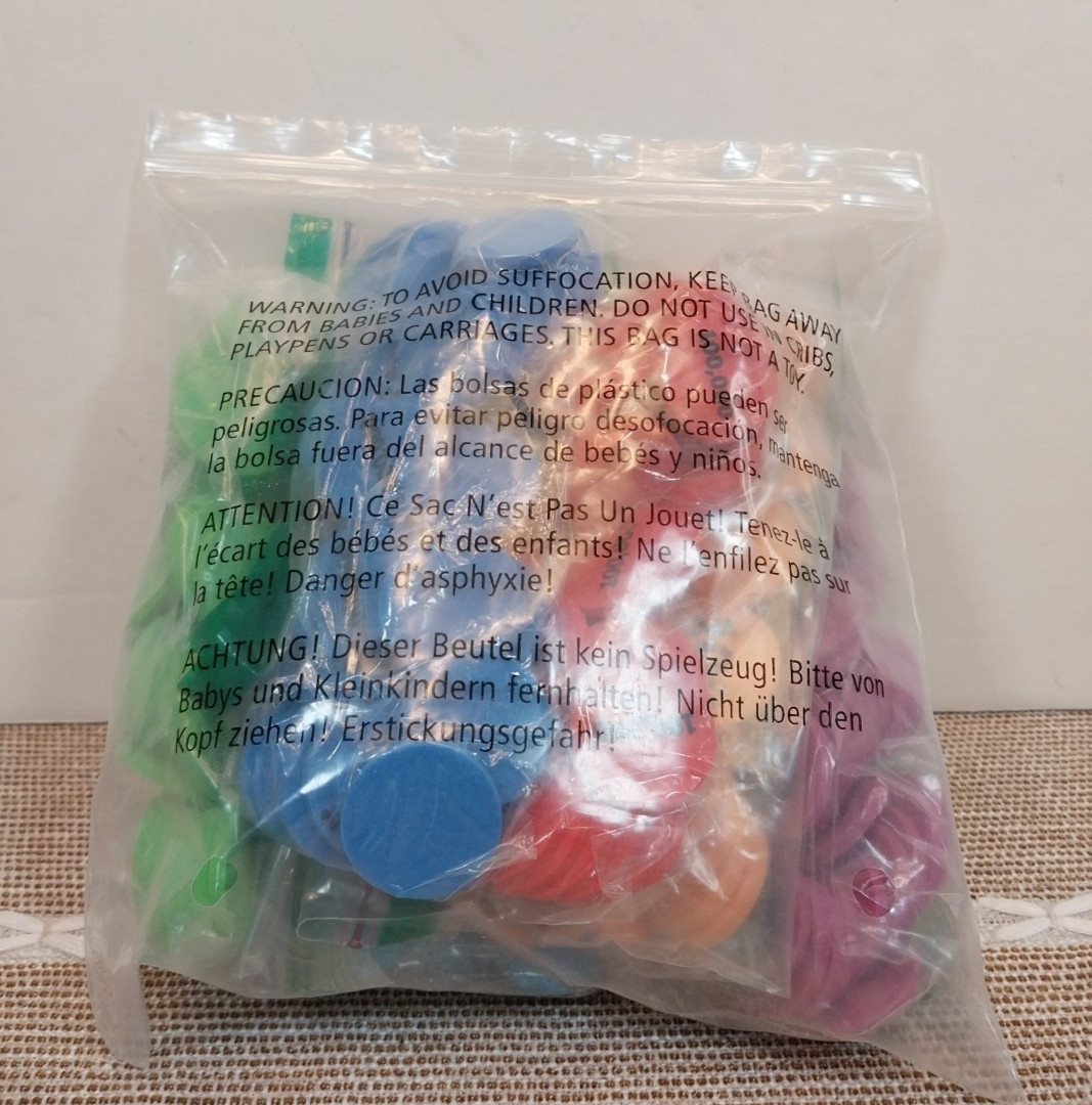 Learning Resources Place Value Foam Discs Set280pcs 8 colors 1s-Milllion Primary