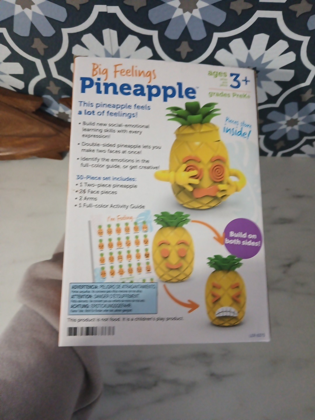 Learning Resources Big Feelings Pineapple Social Emotional Toy Creative Play Bod