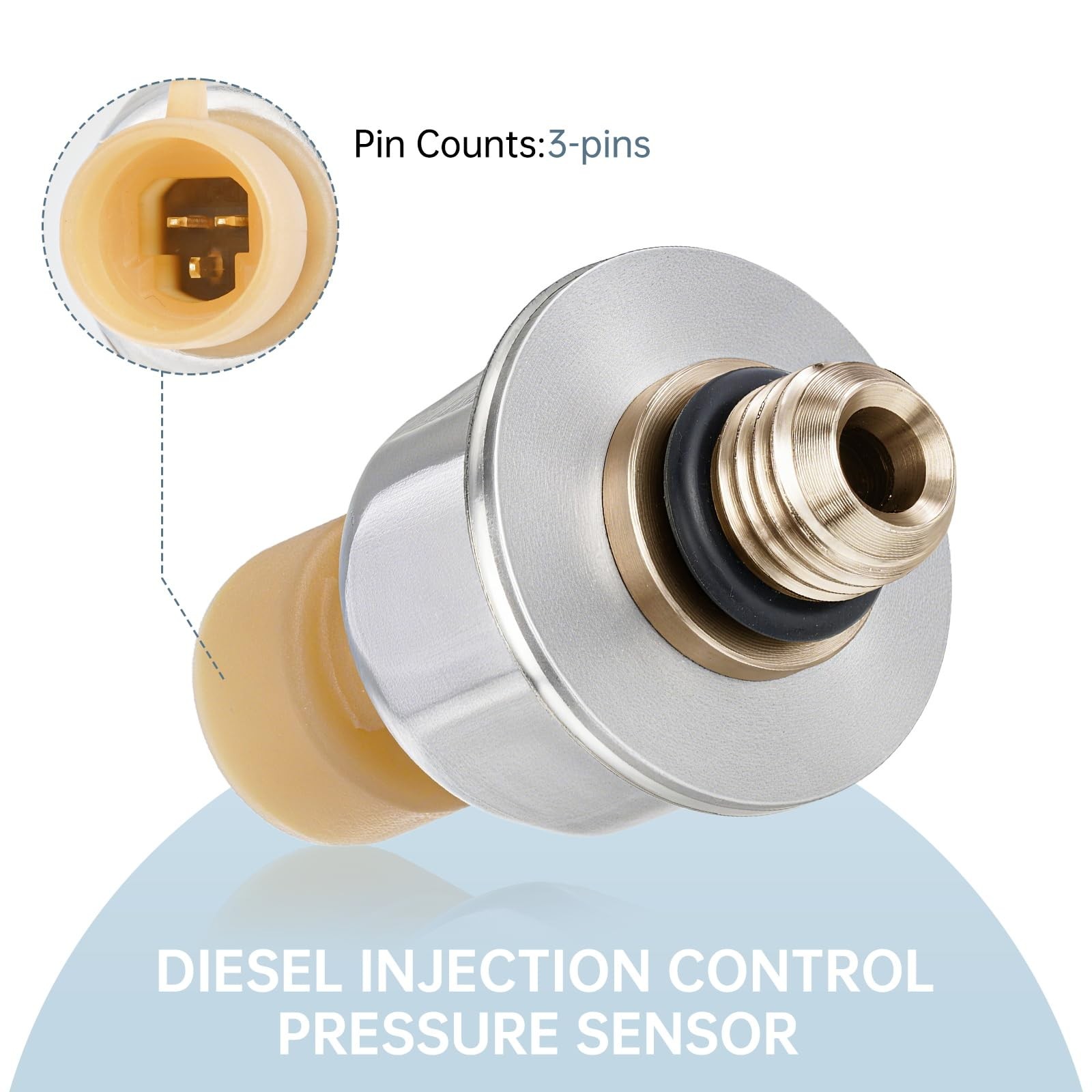IPR Valve 6.0 Power-stroke Injector Pressure Regulator & ICP Control Sensor