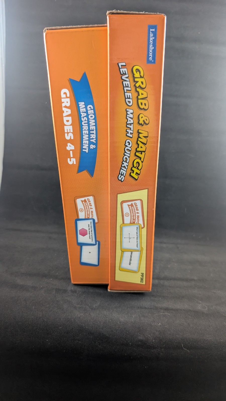 Lakeshore Grab & Match Leveled Math Quickies Geometry & Measurement Grades 4-5