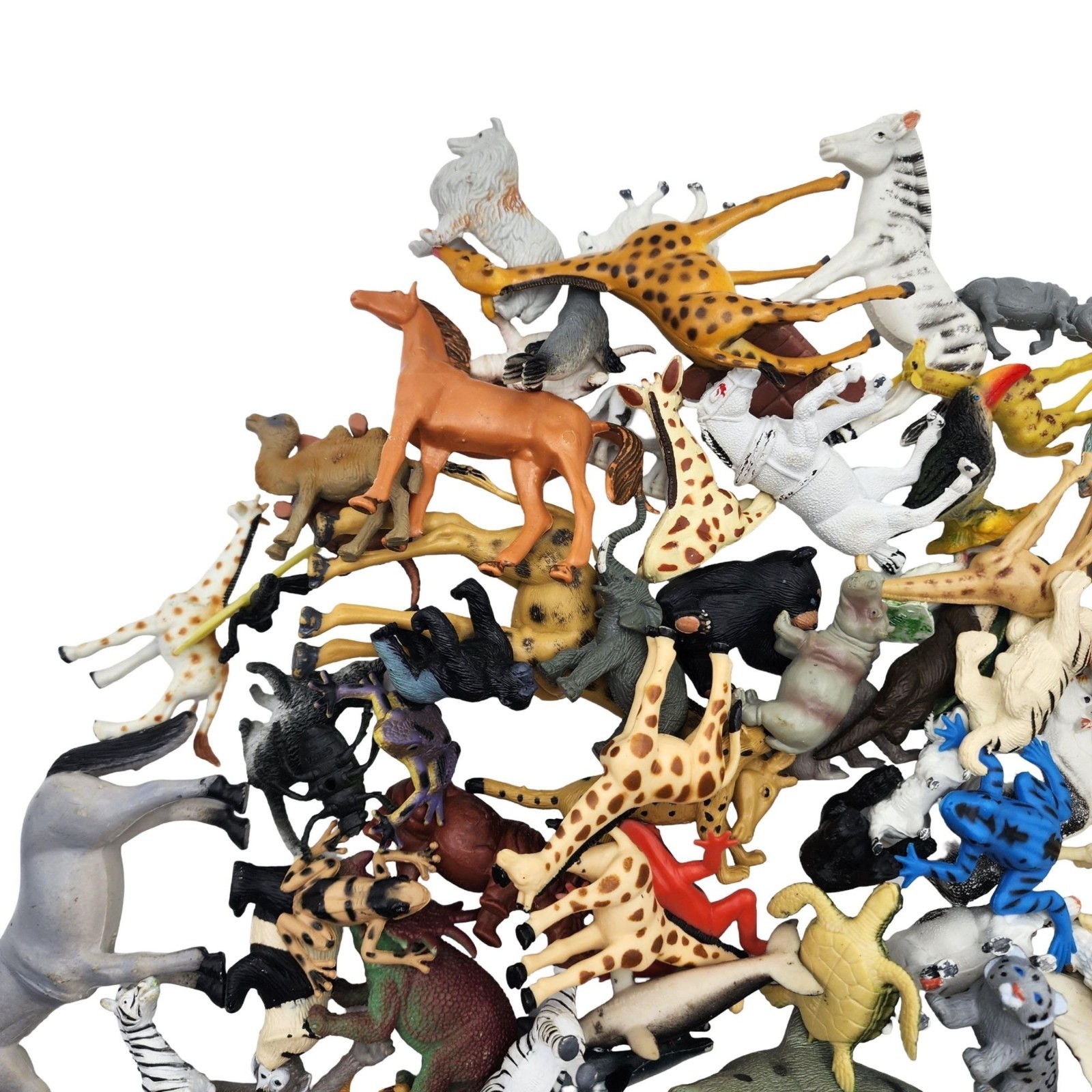 VTG Mixed Lot of Plastic PVC Toy Miniature Animals Safari LTD K&M International