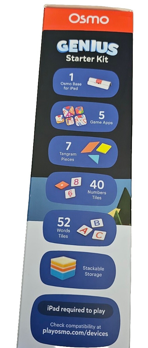 Osmo 901-00011 Genius Starter Kit Learning System (iPad Not Included)