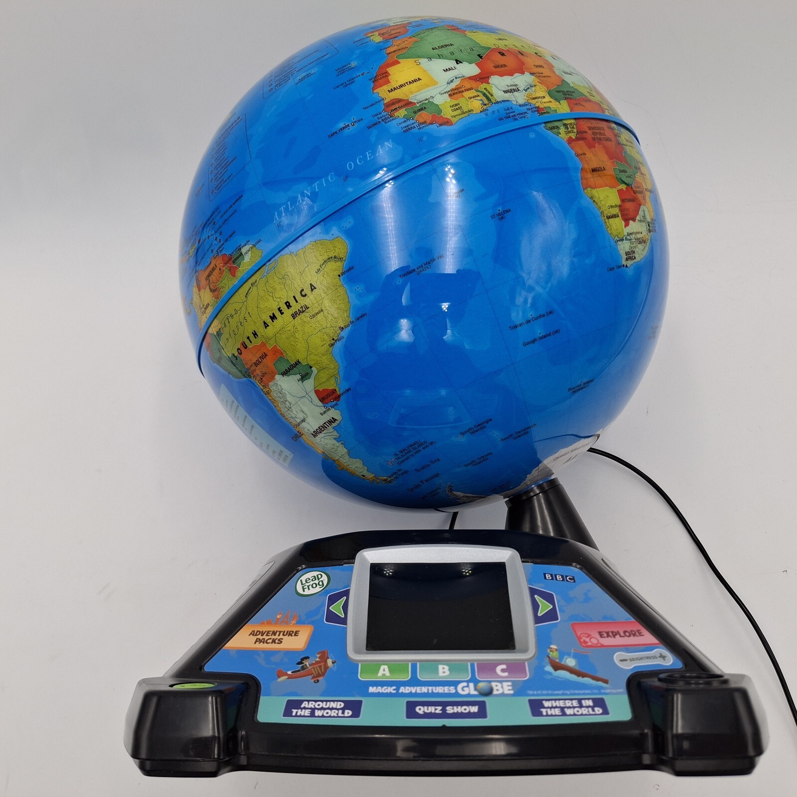 LeapFrog Magic Adventures Globe 2.8″ Video Screen BBC Videos Interactive Games