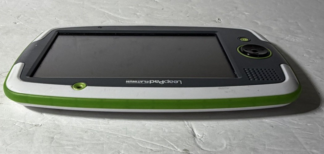 LeapFrog LeapPad Platinum Kids Learning Tablet Green NO USB CABLE *TESTED*