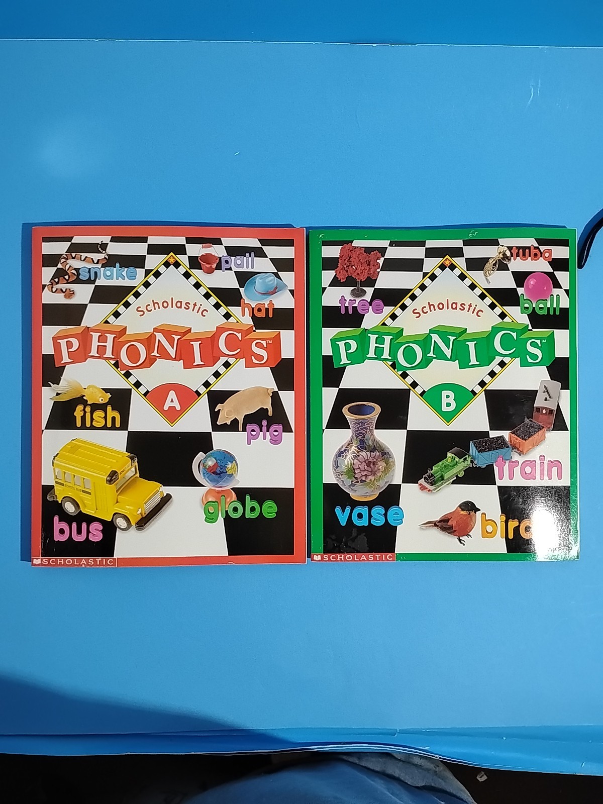 Scholastic Phonics Workbooks K – 2nd Grade LOT 2 Paperback Both NEW