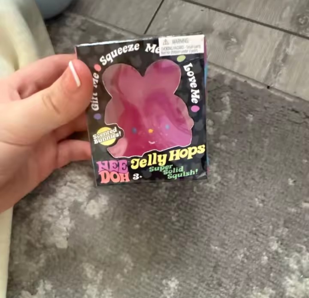 Authentic 2026 NeeDoh Jelly Hops Scented Super Solid Squish Bunny 🚚FreeShipping