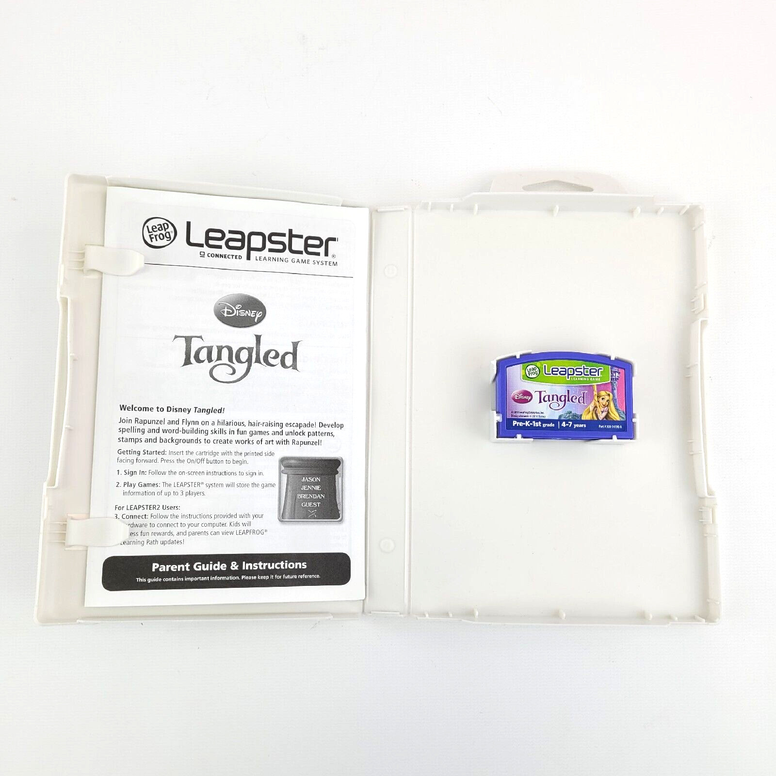 Lot of (10) Leapster Learning Games Cartridges & Cases Fun Educational Games