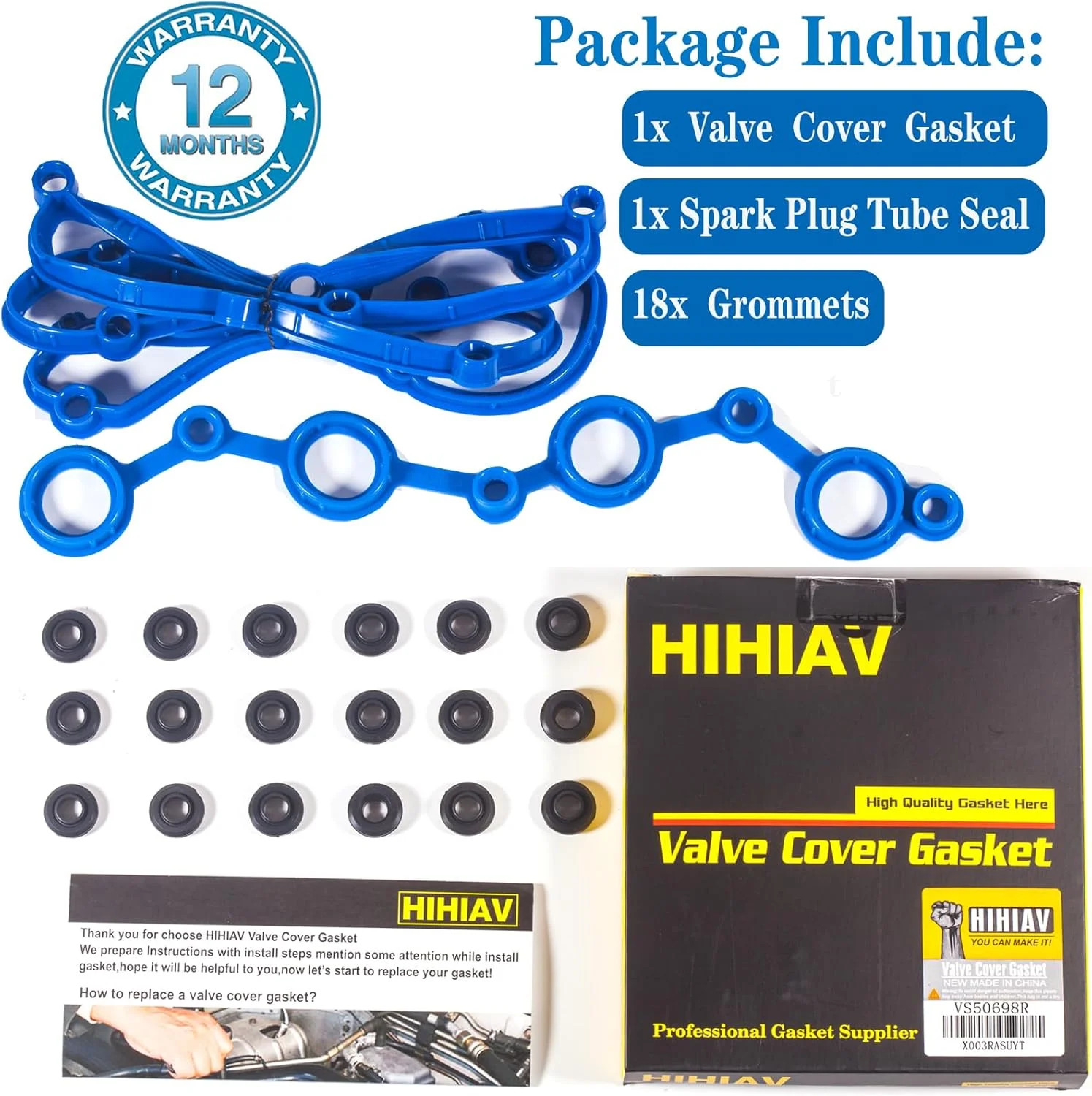VS50698R for Chrysler 200 2.4 Valve Cover Gasket Sebring,Jeep Compass Patriot, D