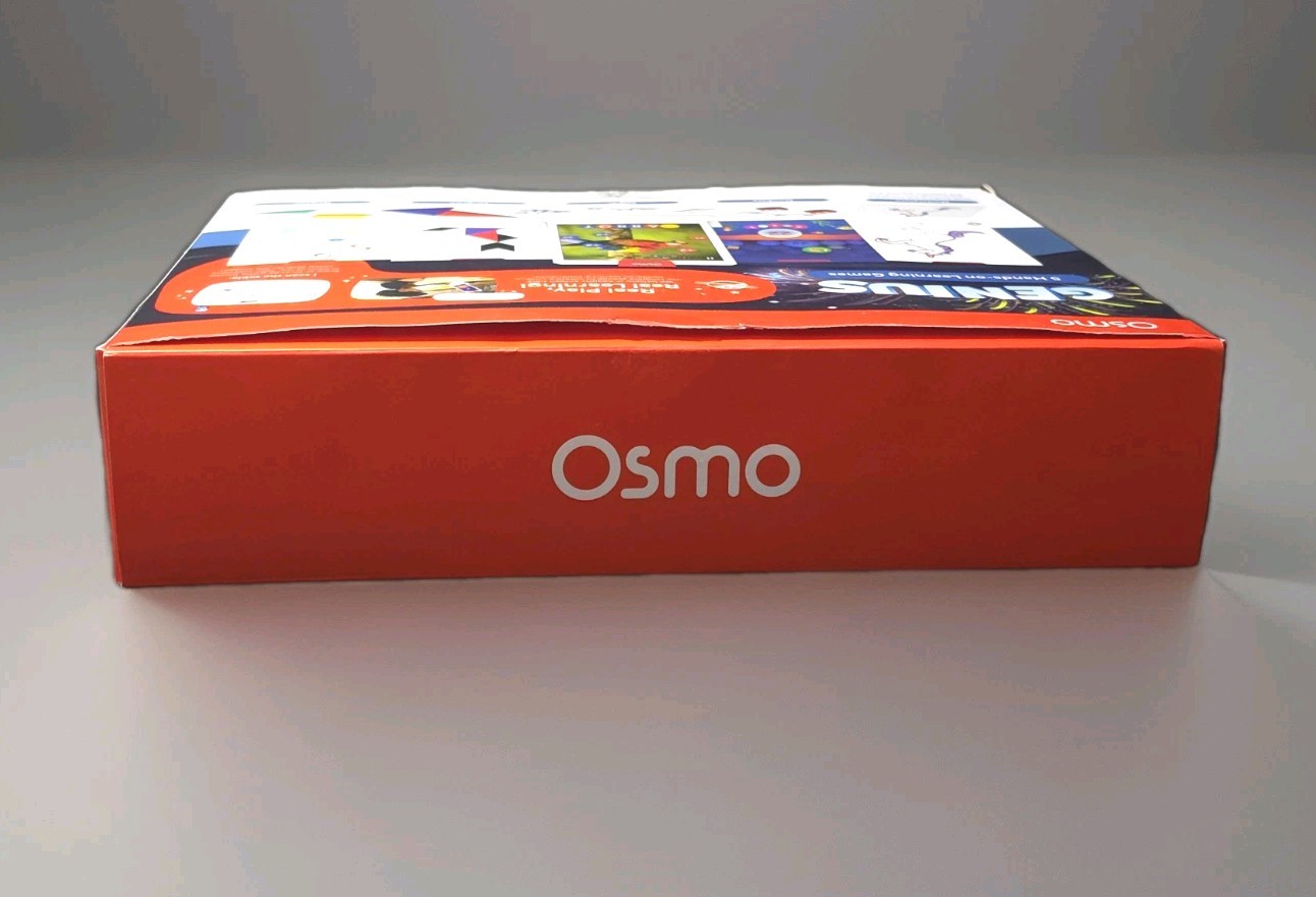 Osmo -Genius Starter Kit for iPad – 5 Learning Games Ages 6-10 NEW Open Box