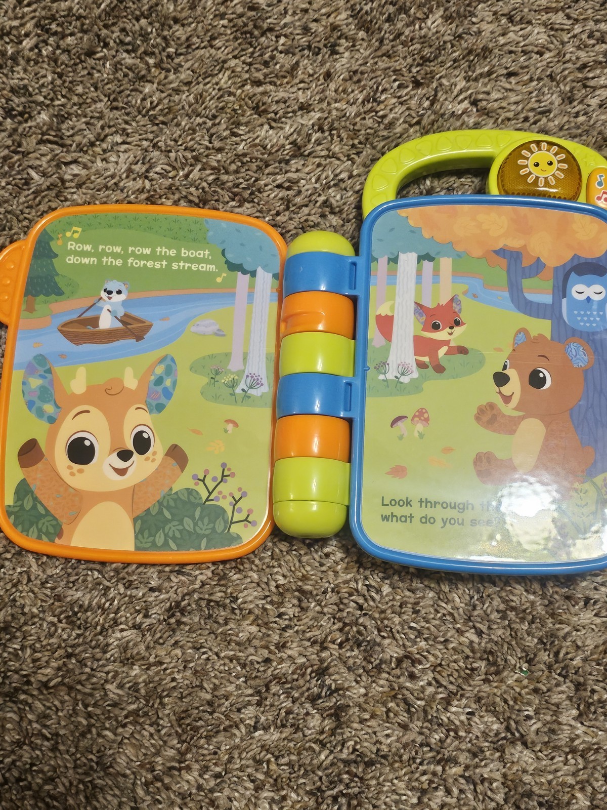 VTech Animal Rhymes Storytime Interactive Musical Book Toddler Toy
