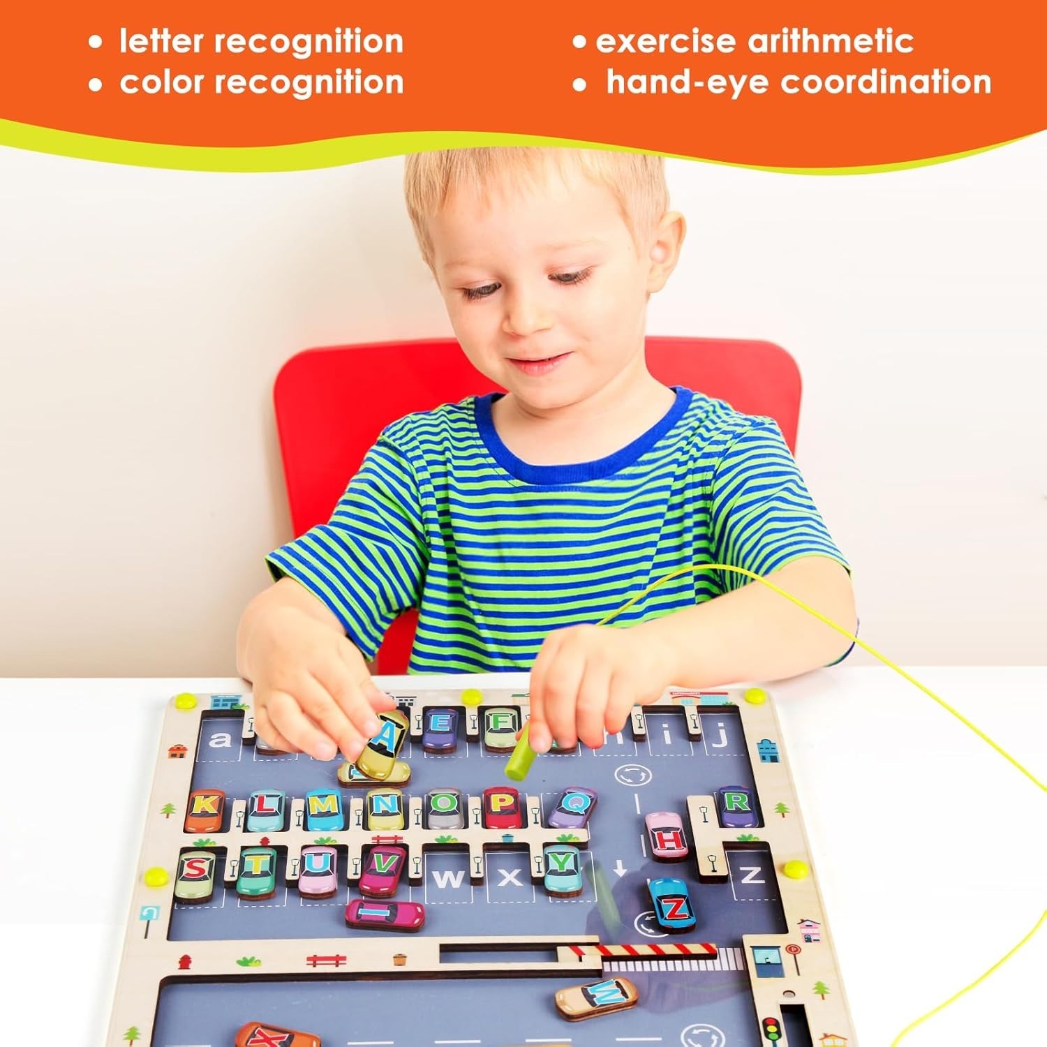 Montessori Educational Toy Alphabet Maze