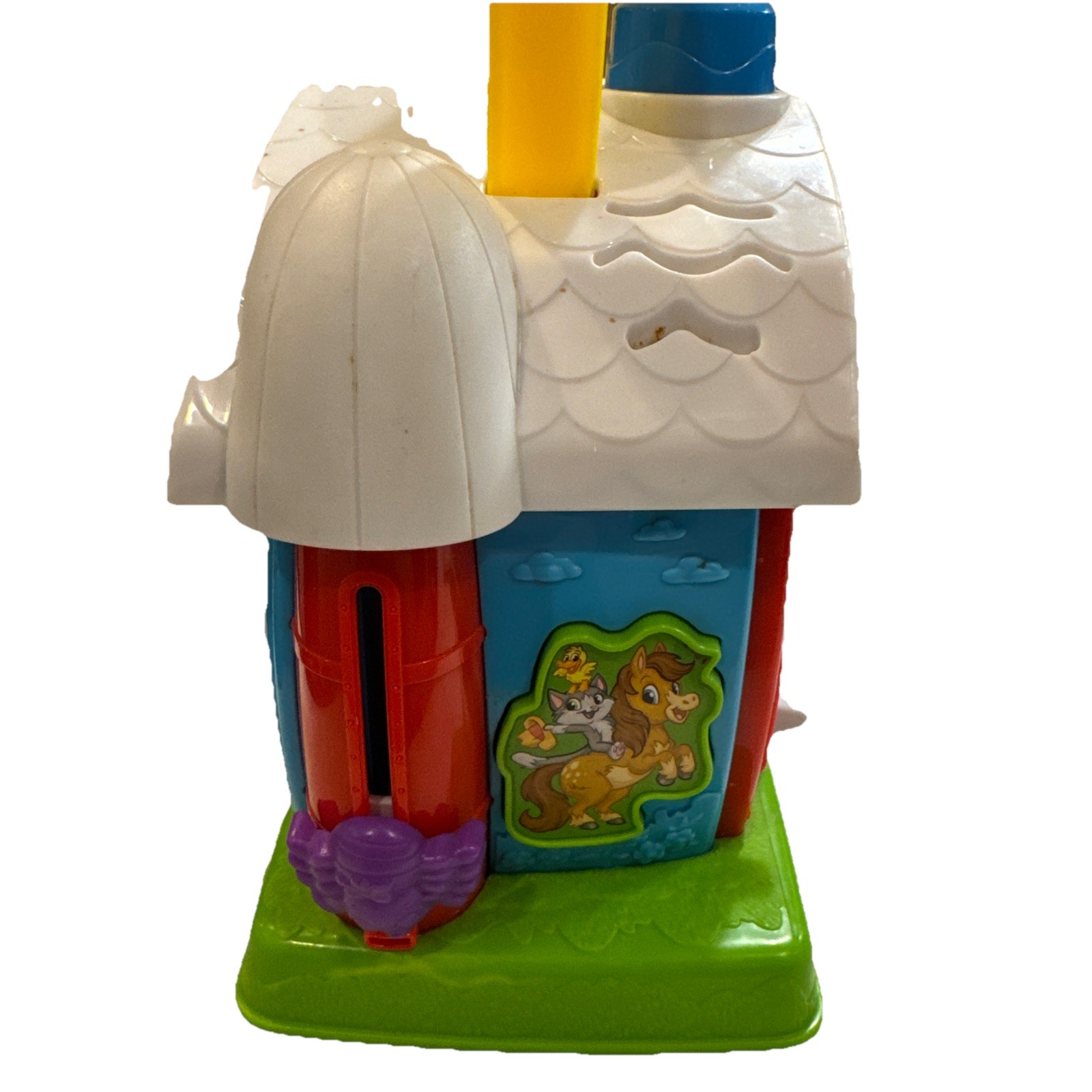 Leap Frog My Discovery Activity Barn Farm Animals Cow Pig Cat Leapfrog