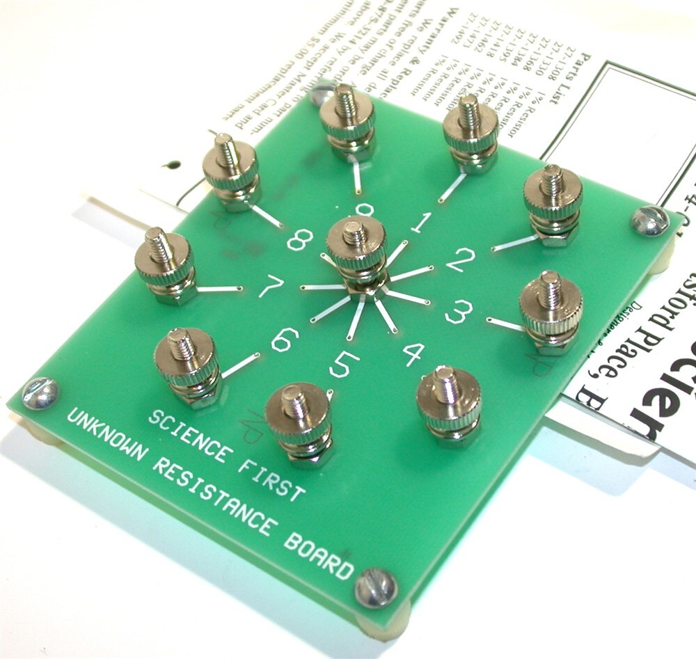 New Science First Unknown Resistance Board 10-150