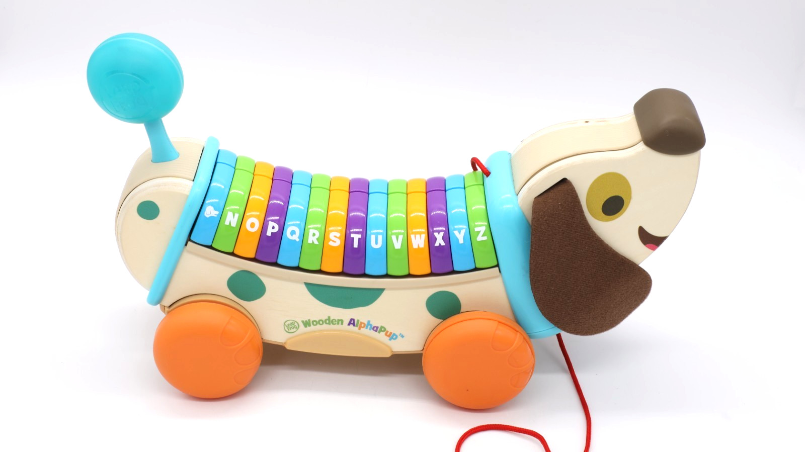 LeapFrog Wooden AlphaPup Learning Alphabet Puppy Dog 12M+