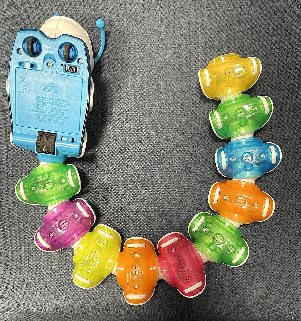 Fisher Price Think & Learn Code-A-Pillar Caterpillar Toy w/ 10 Segments WORKS
