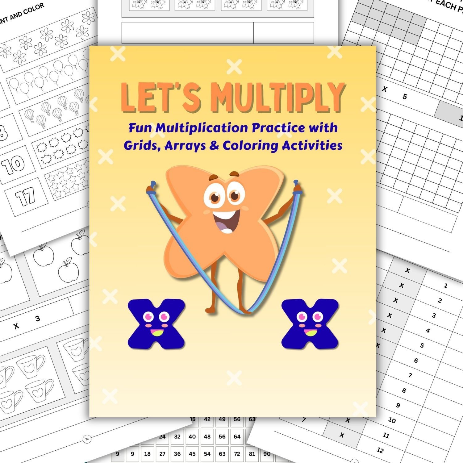 Complete Kids Math Activity Workbook Bundle | Ages 4-9 | Printable Worksheets