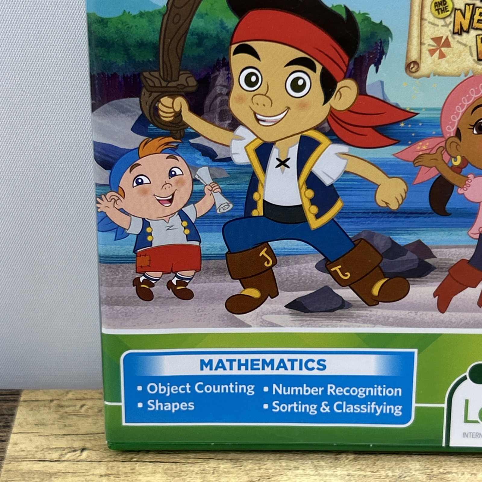 LeapFrog Leap TV Jake and the Never Land Pirates Education Video Game