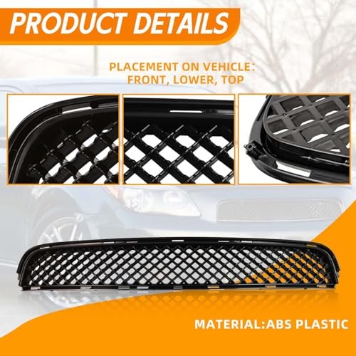 Front Bumper Guard Grille Fit for 2005-2010 Scion Tc Smt10600 Honeycomb Front