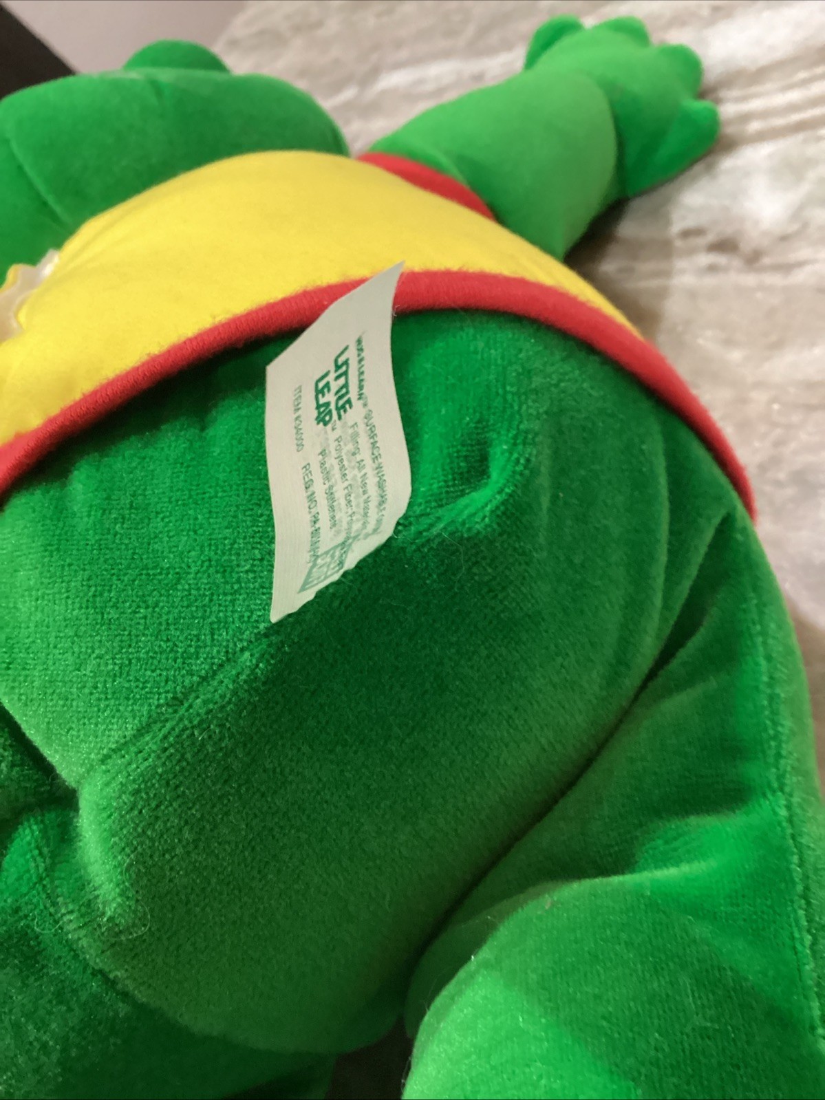 1998 Read And Sing Little Leap Interactive Plush TESTED Works. Leap Frog
