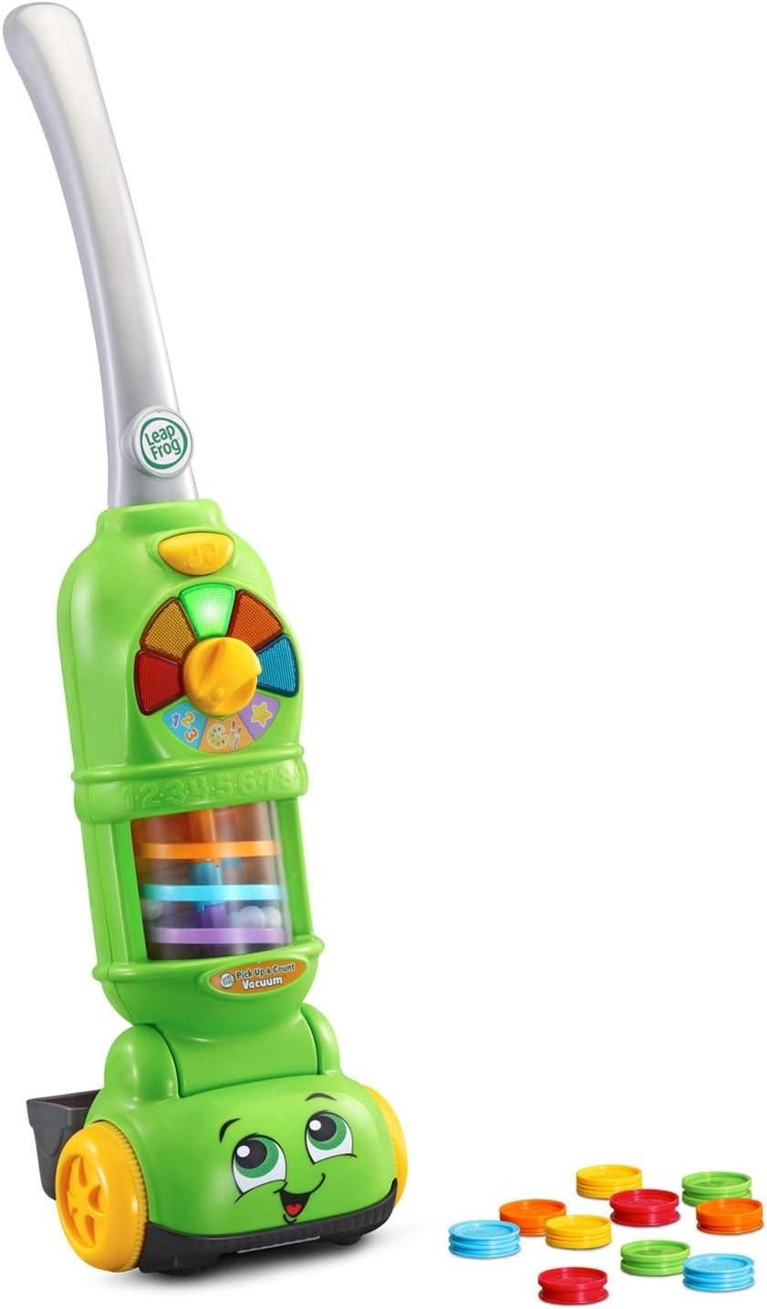 Smart ‘Pick Up and Count’ Vacuum Toy – Teaches Colors & Counting for Ages 2+