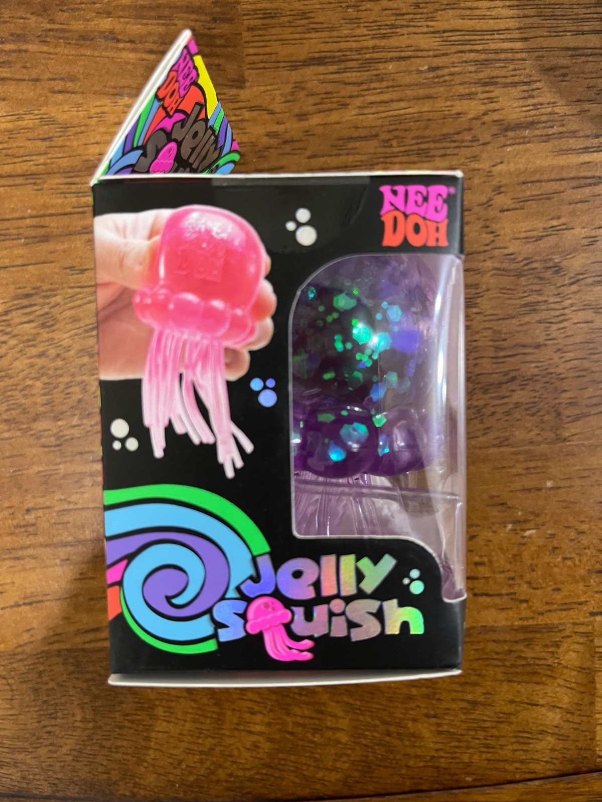 Authentic NeeDoh 💜 PURPLE Jelly Squish Jellyfish Fidget Sensory Toy – US Seller