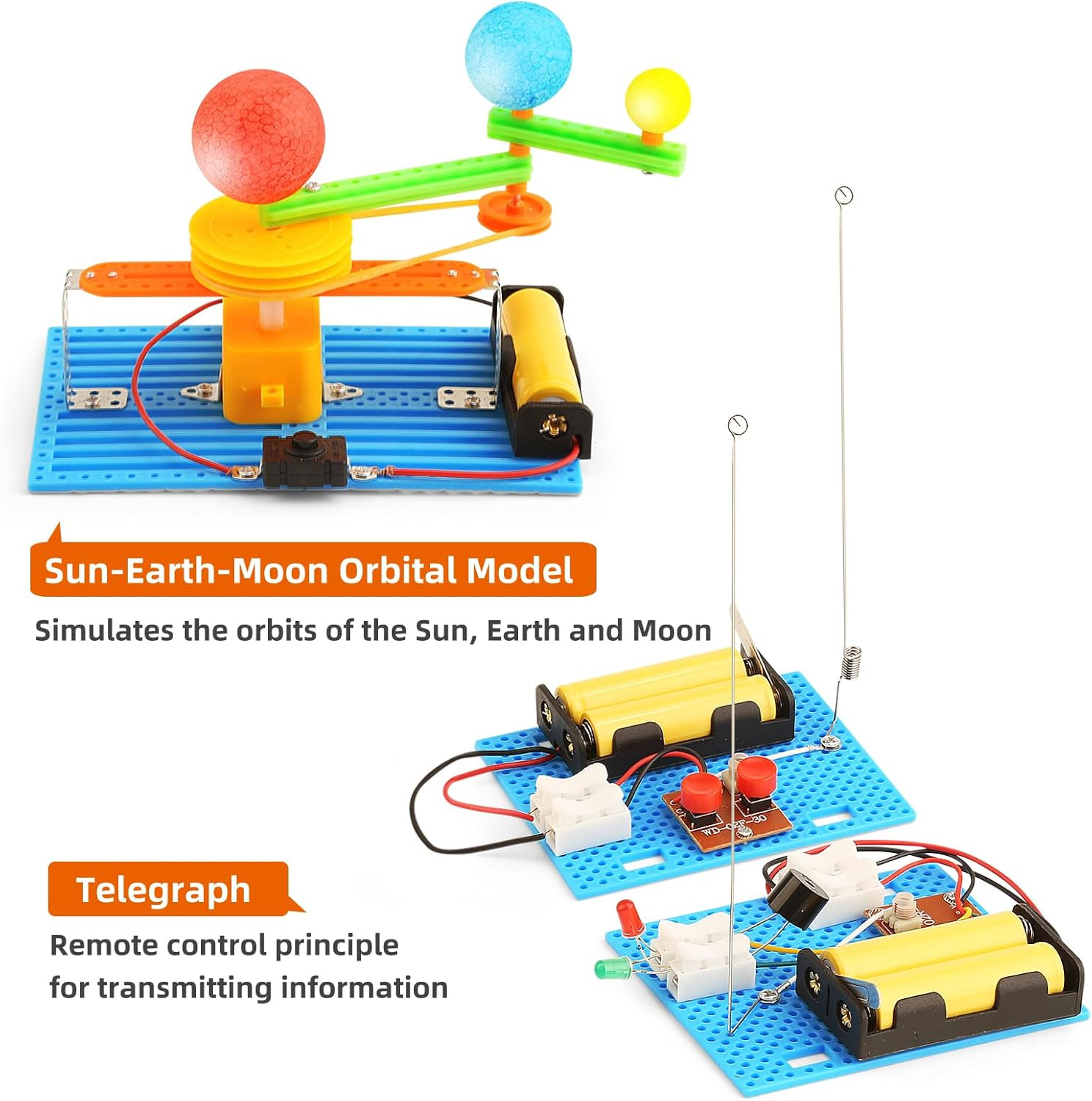 STEM Science Kits for Kids Age 8-12 Boys Activities Robot Building Kit 6-8 Girls