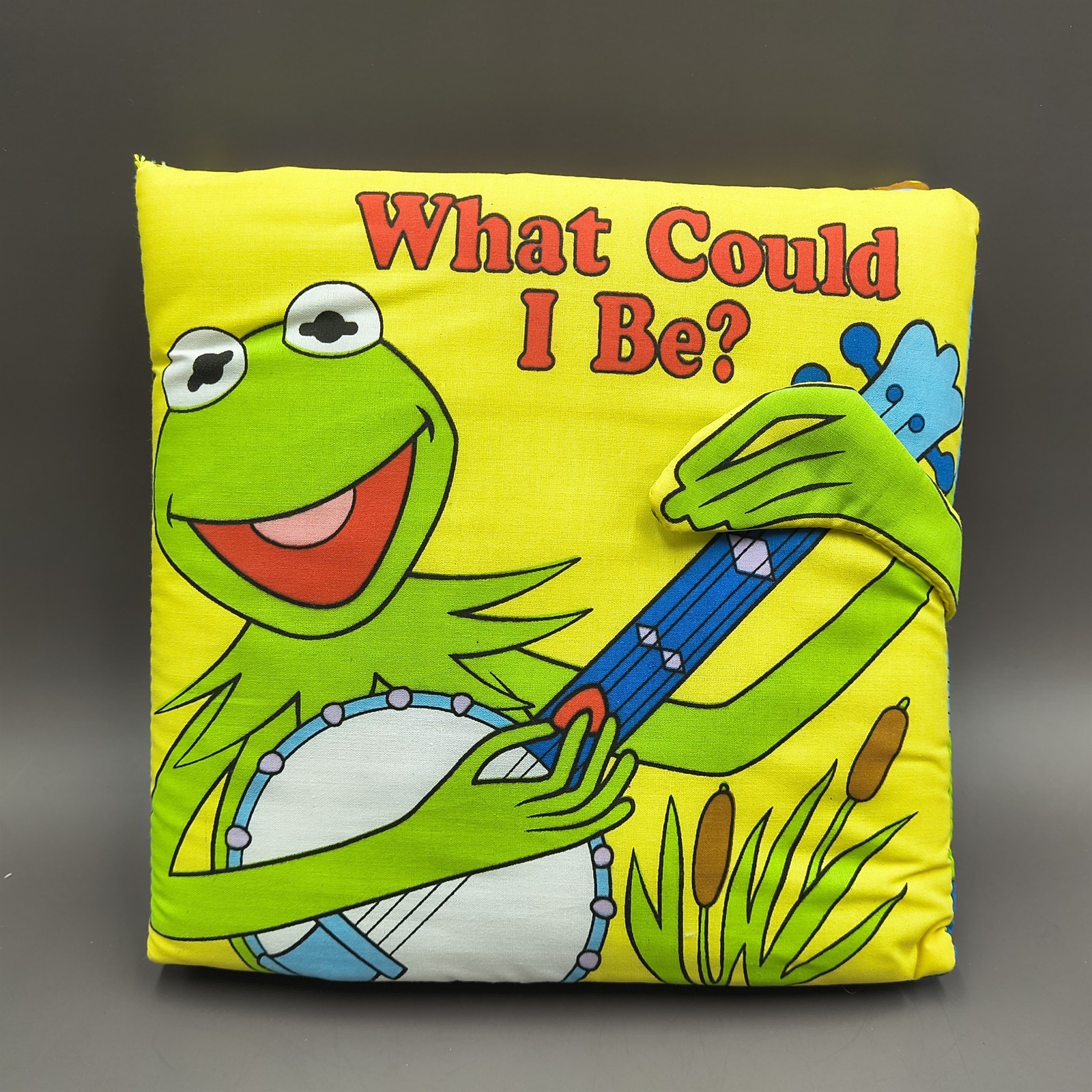 Muppets Kermit “What Could I Be?” Interactive Cloth Book – Learning Reading Fun