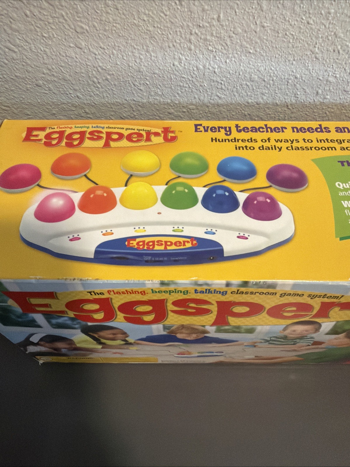 Eggspert Educational System Quiz Tool Buzzer Classroom Homeschool Games TeacherJ