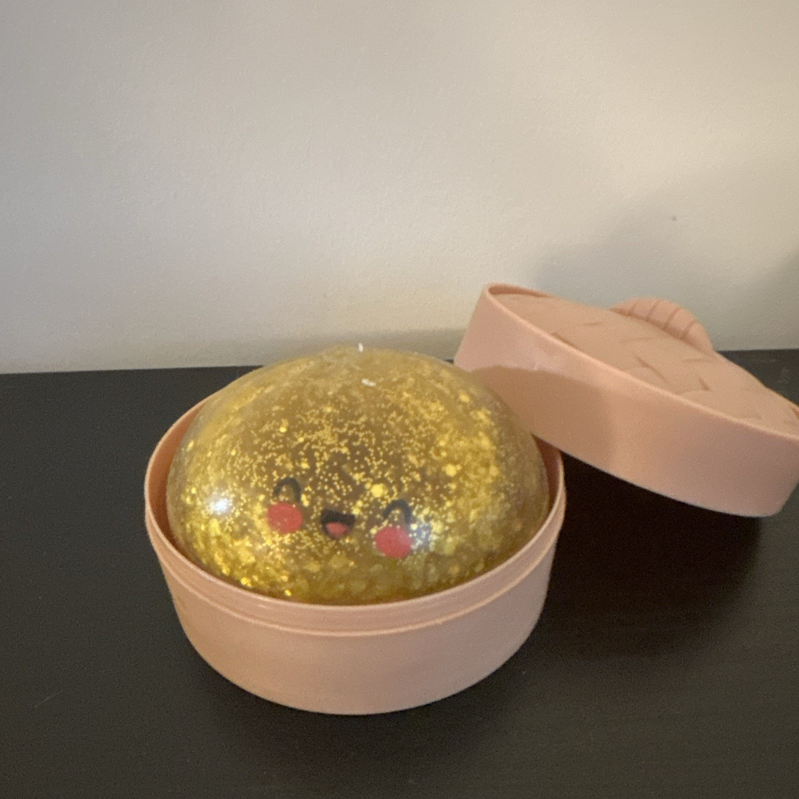[RARE] RMS Gold Stuffed Bun Squeeze Ball Toy, Gold, Recommended Age 3-11 Years