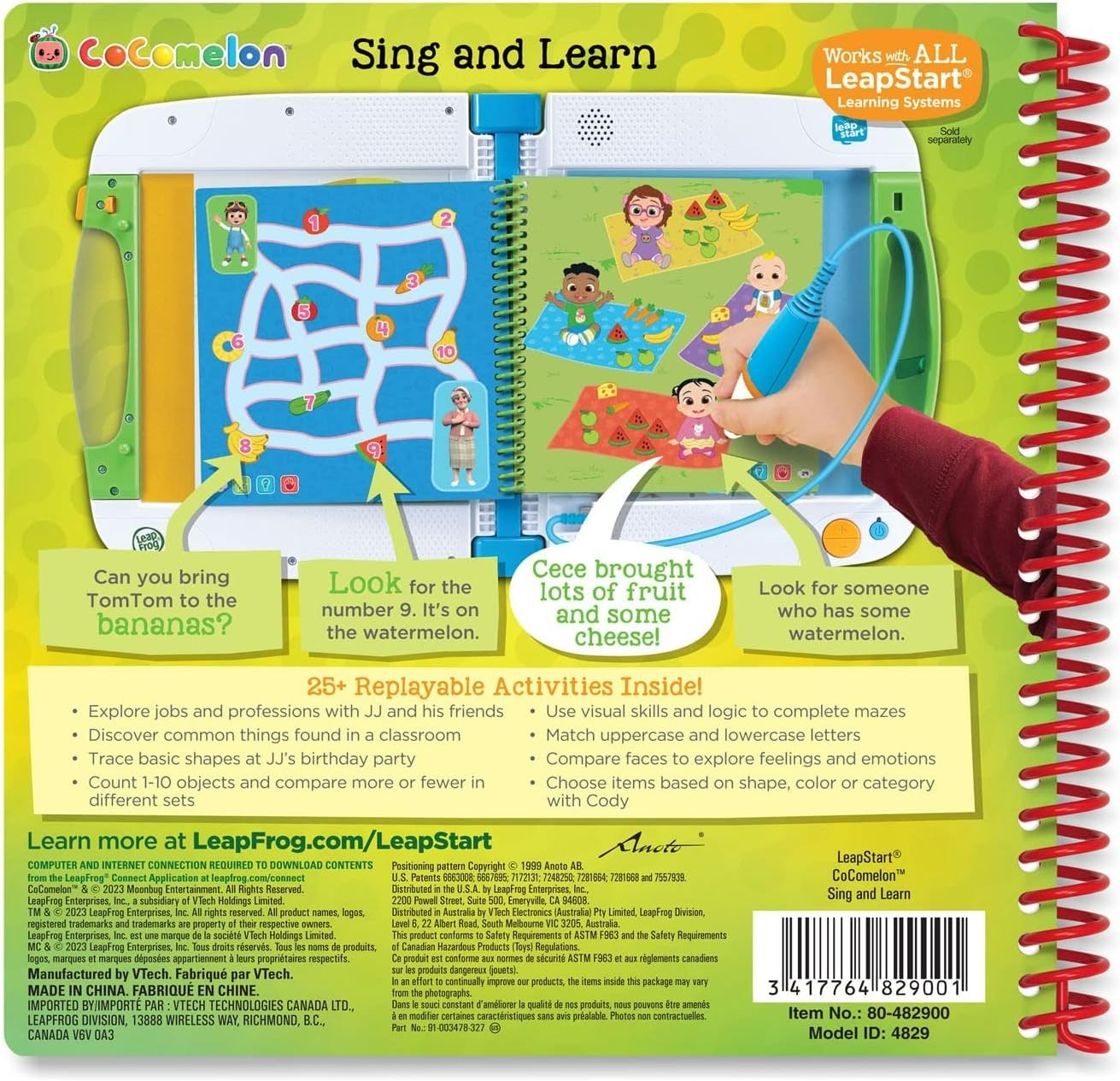 LeapStart CoComelon Sing and Learn